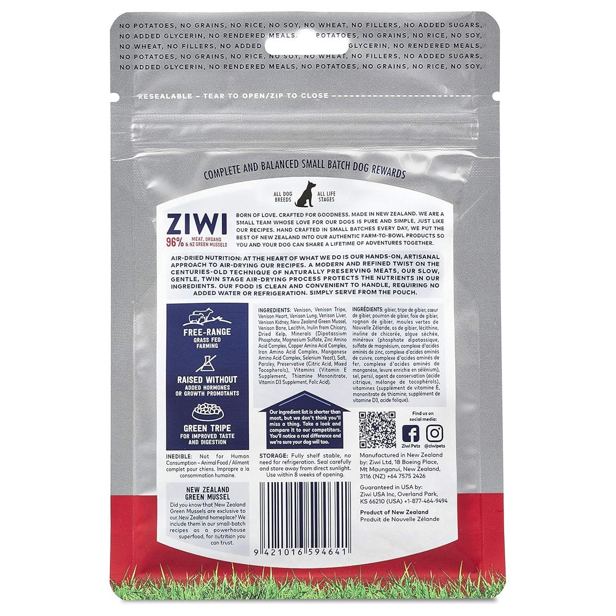 ZIWI Good Dog Reward - Venison, 85g