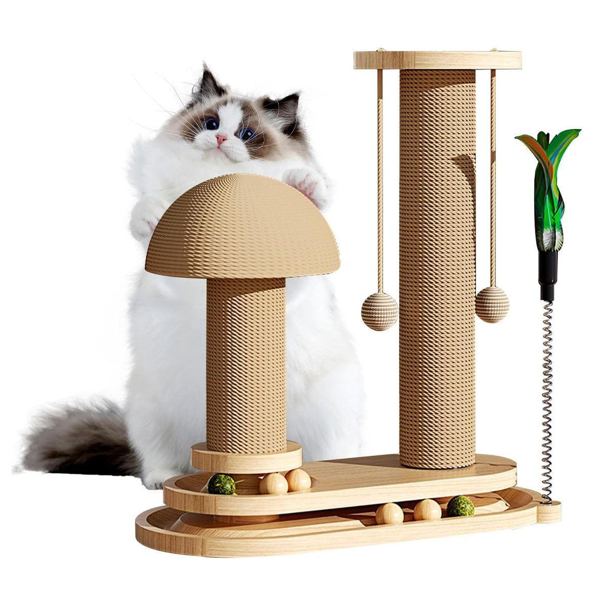 Sisal Mushroom Cat Scratching Post