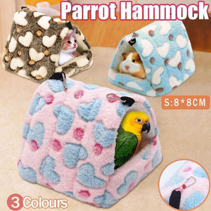 Small Animal Nest Bird House Ferret Rabbit Guinea Pig Bed Warm House