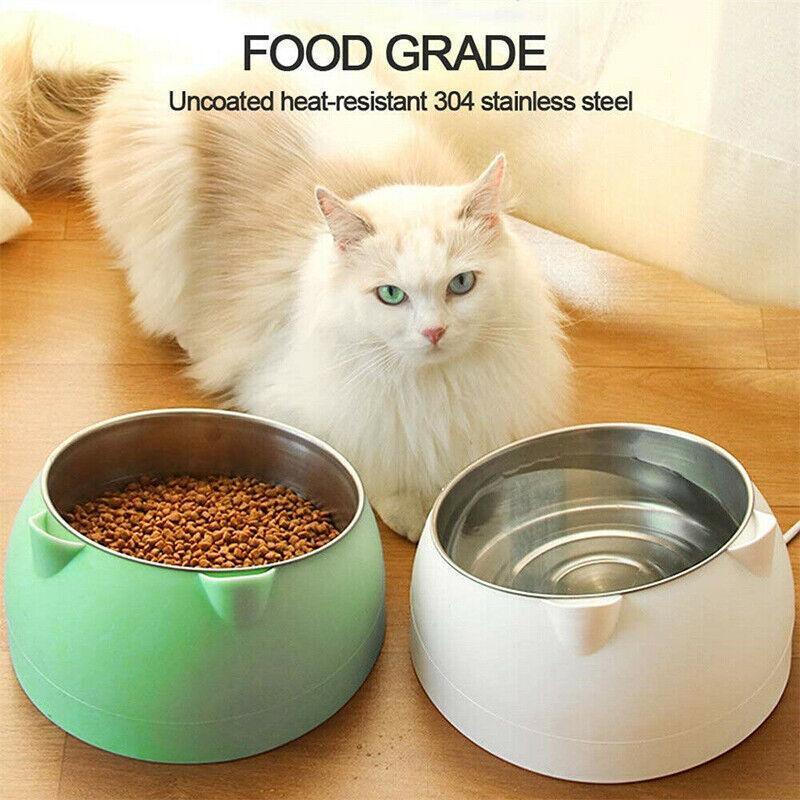 Non-slip Stainless Steel Cat Bowls 7 Colours