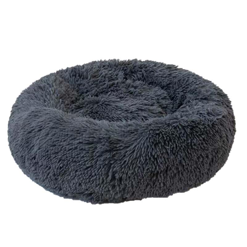 Dog Cat Pet Calming Bed Washable Warm Soft Plush Round