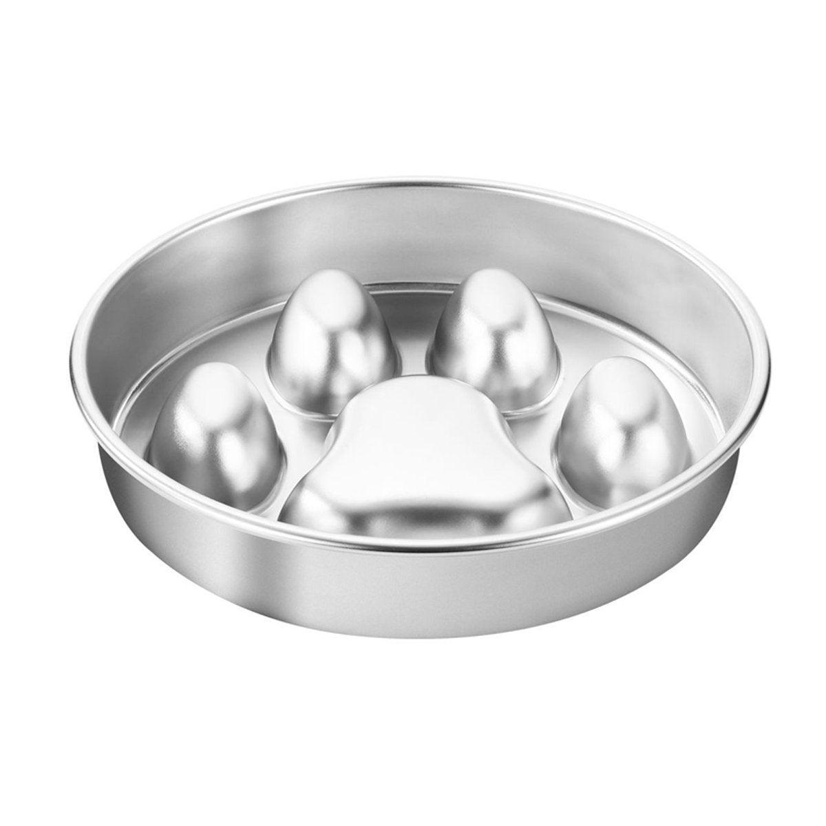 Cat Dog Pet Slow Food Bowl Non-Slip Feeding Dish for Cats Dogs Puppy Food Bowl