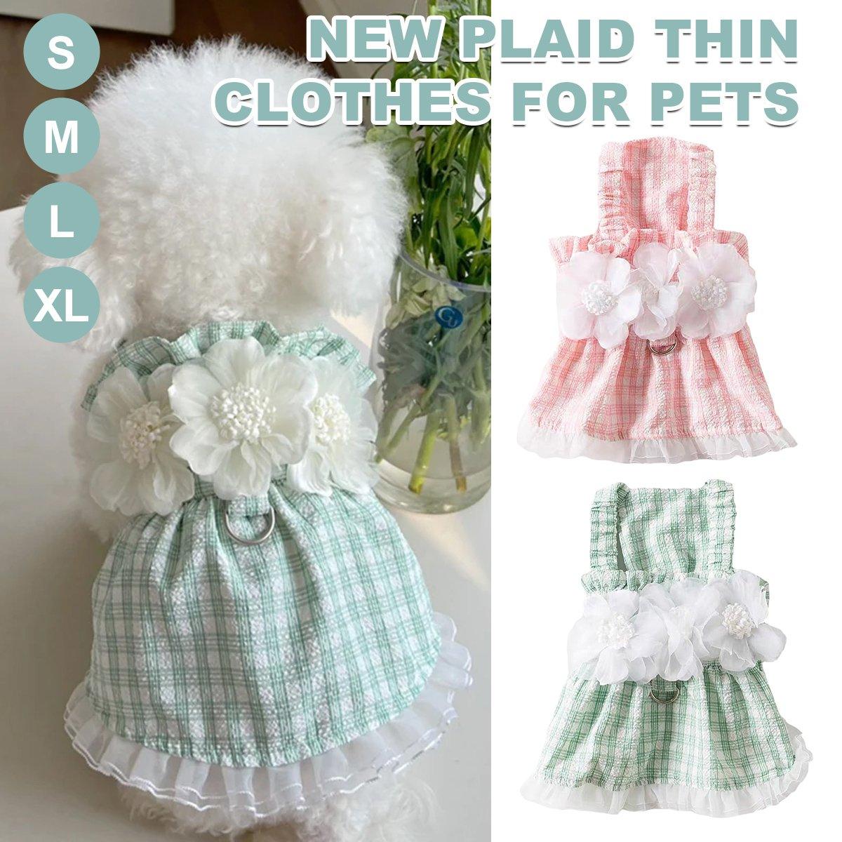 Dog Skirt Pet Clothes Spring And Summer