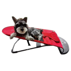 Foldable Pet Rocking Chair Portable & Comfortable Relaxation Seat for Dogs & Cats