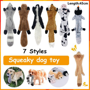 Pet Toy Squeaky Animal Soft Plush Dog Chew Toys 45 cm