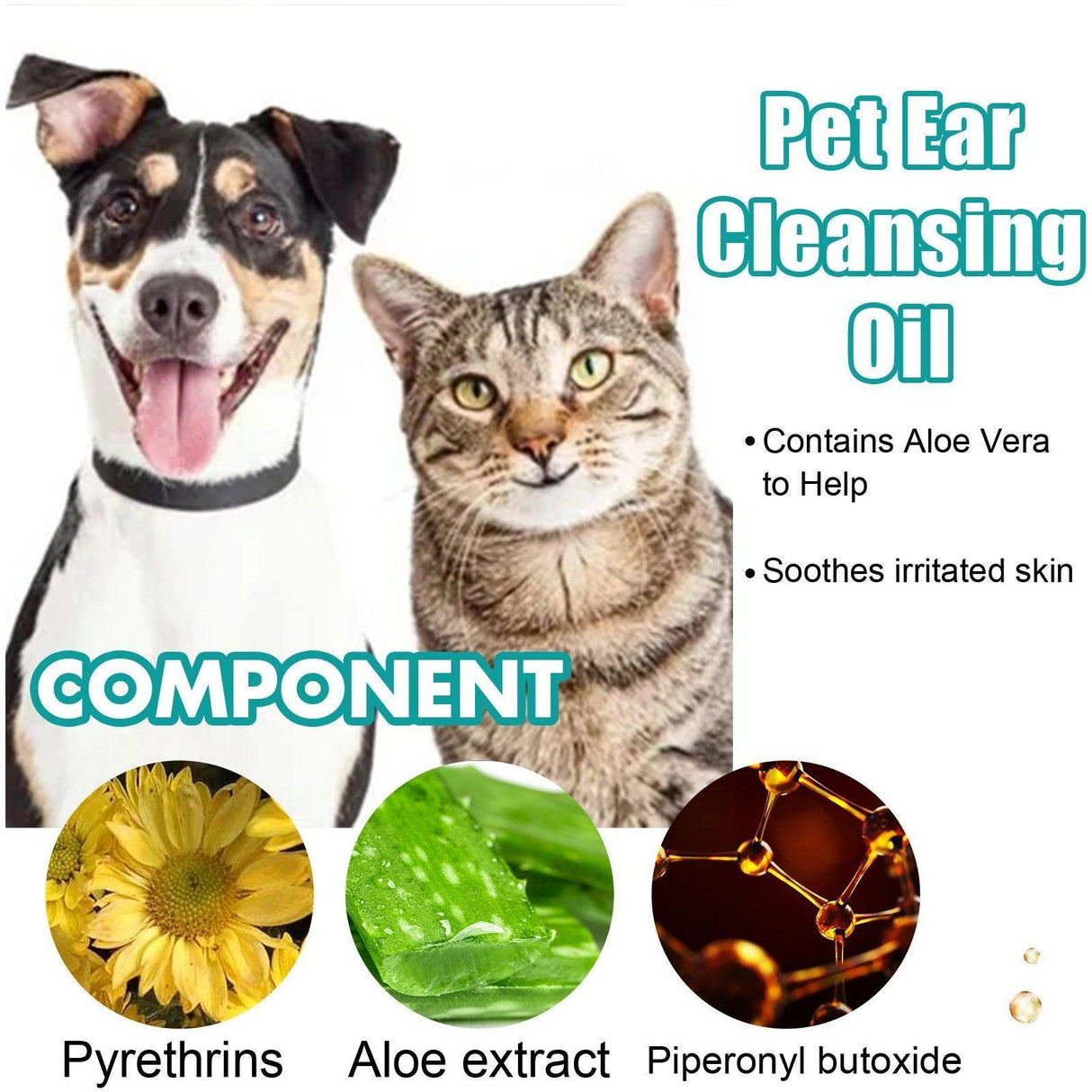 Pet Ear Cleaning Oil Cats And Dogs Ear Cleaning Ear Cleaning Ear Cleaning Oil