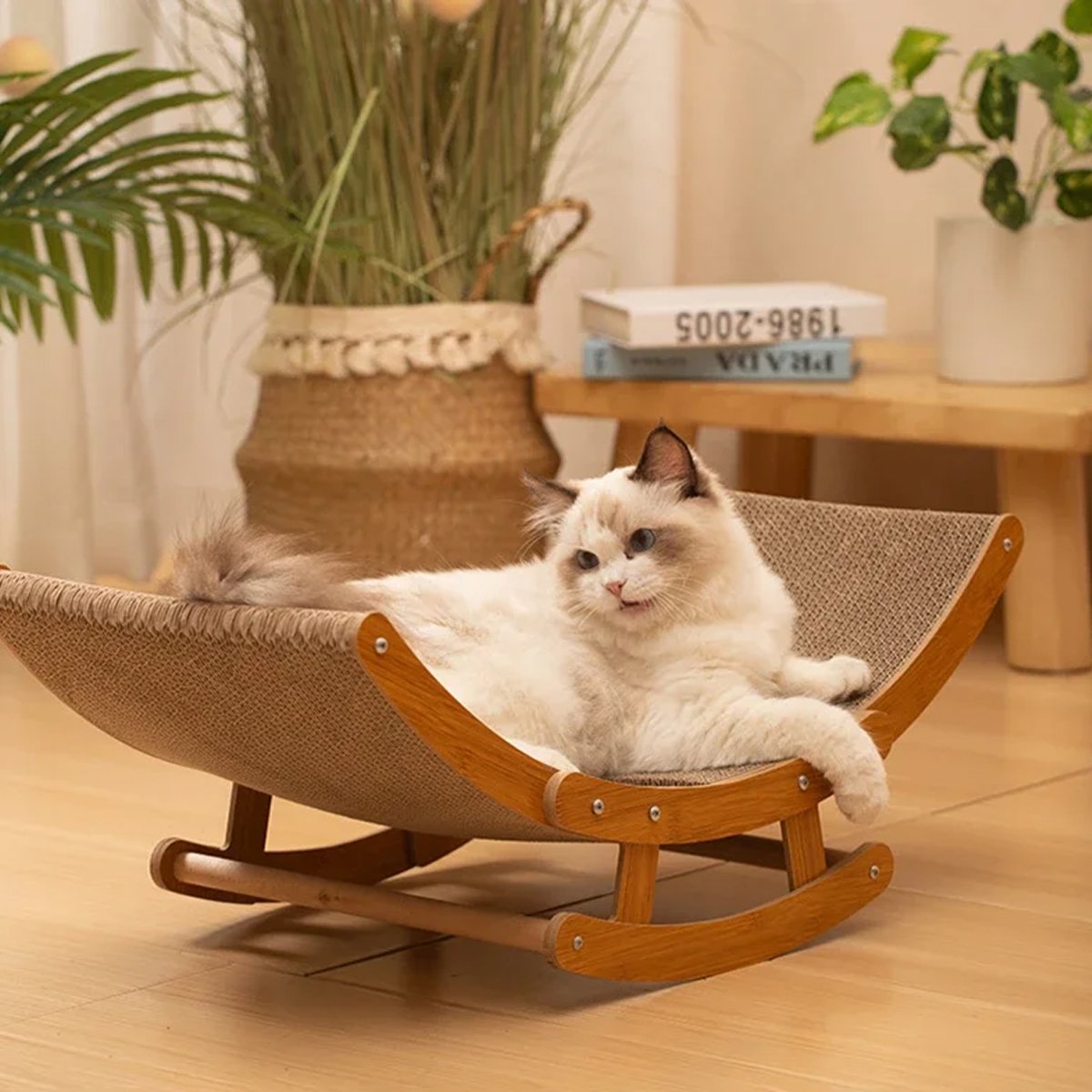 High Quality Cat Scratching Board Bed Durable Corrugated Paper Toy