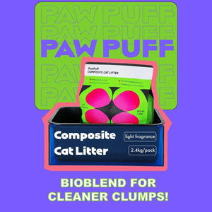 Natural Cassava Cat Litter Dust-Free Flushable & Clumping