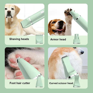 Rechargeable Pet Hair Clippers Professional Grooming Kit