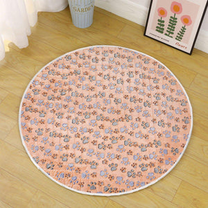 Round Waterproof Dog Pad Breathable & Non-Slip for Pets