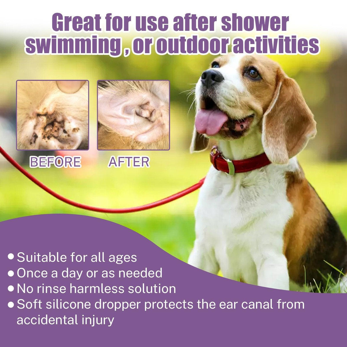 Pet Ear Cleaning Liquid For Cats And Dogs Ear Wash Ear Drops