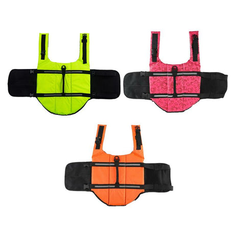 Dog Life Jacket Pet Safety Vest Swimming Boating Float Aid Buoyancy Lifesaver