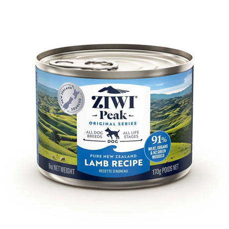 ZIWI Peak Dog Can Lamb | Best Wet Dog Food Australia | 170g,390g