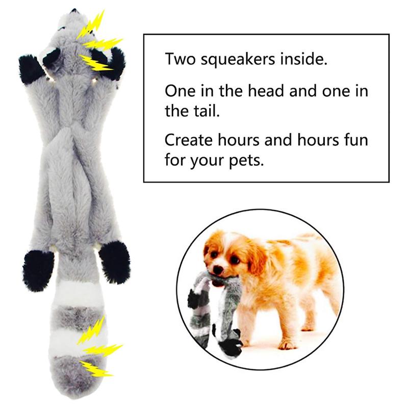 Pet Toy Squeaky Animal Soft Plush Dog Chew Toys 45 cm