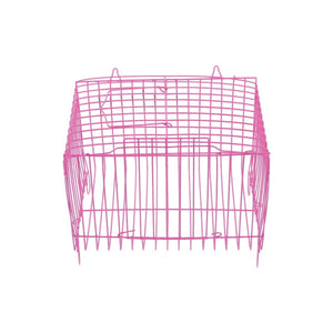 Wire Frame Small Pet Transport Cages Set Durable and Foldable 10 Pack