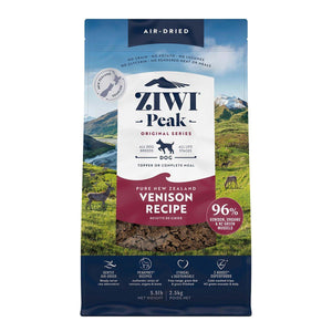 ZIWI Peak Air-Dried Venison Dog Food | 454g, 1kg, 2.5kg