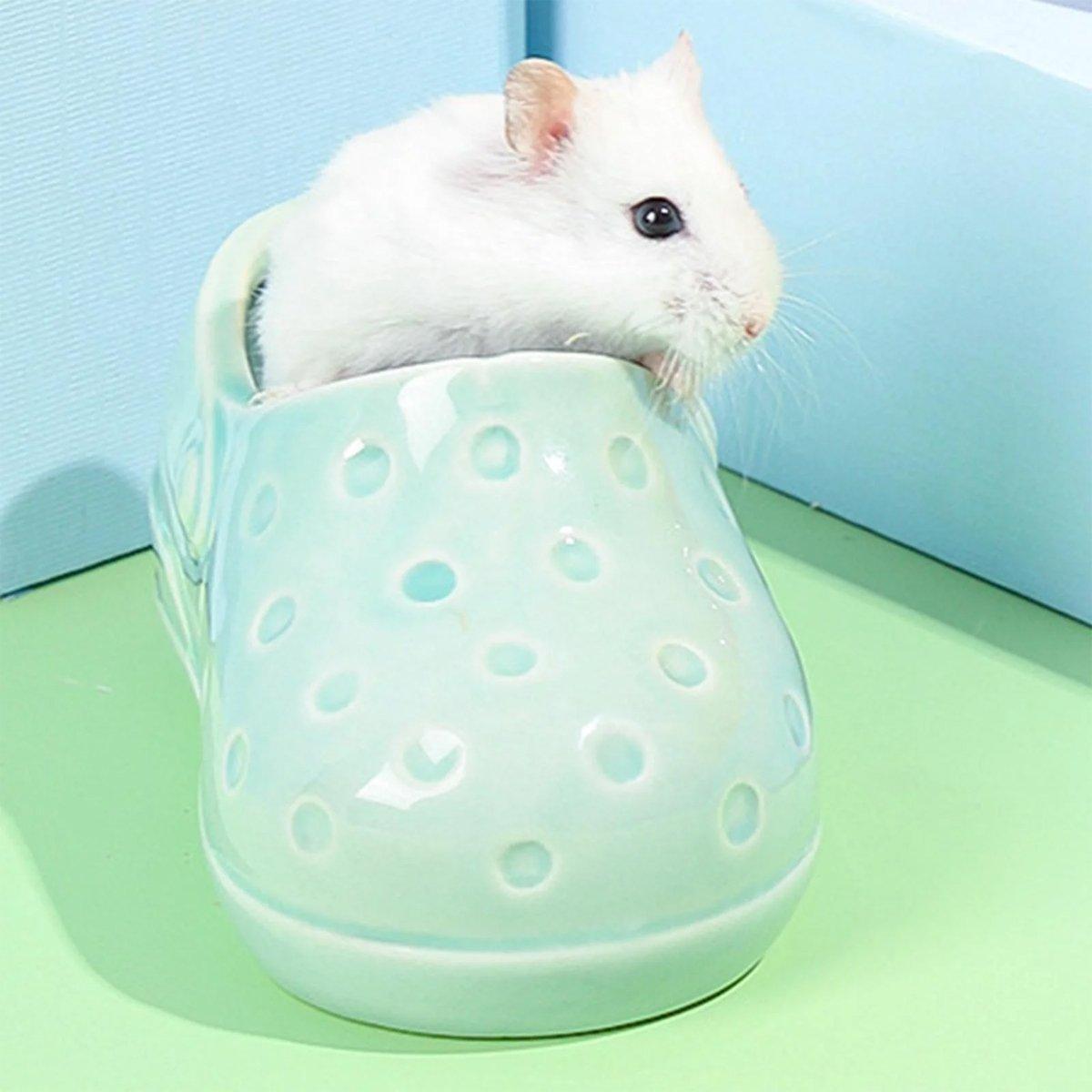 Hamster Food Basin Hedgehog Bowl Anti-tip Feeder