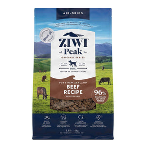 ZIWI Peak Air-Dried Beef Dog Food | Best Dry Dog Food for Dogs & Puppies | 454g, 1kg, 2.5kg, 4kg