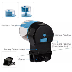 Aquarium Tank Automatic Feeder for Precise Fish Feeding