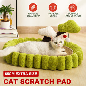 Durable Cat Scratching Bowl Mat Scratch Post Tree Cat Toy