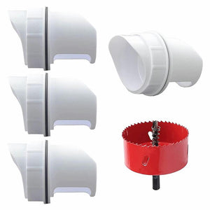 Easy-to-Assemble Weatherproof Chicken Feeder with Gravity-Feed Mechanism