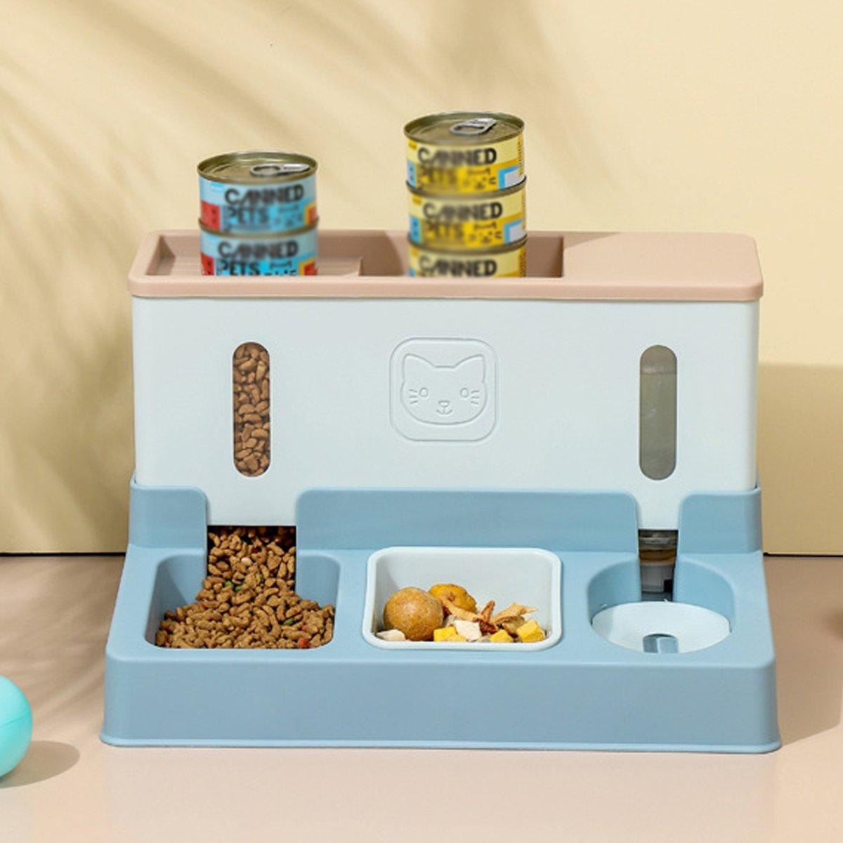 Automatic Pet Water Dispenser and Feeder 2-in-1 Hydration & Feeding System