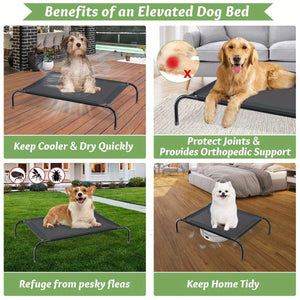 Heavy Duty Pet Raised Bed Elevated Dog Bed