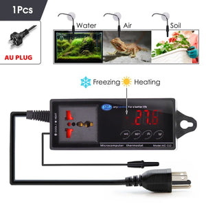 Aquarium Reptile Pet Thermostat Electronic Temperature Controller Power Strip