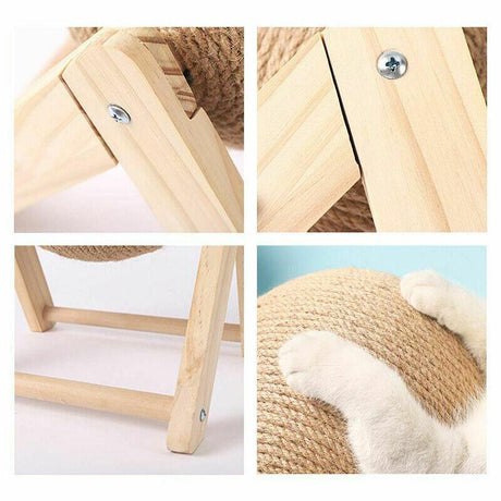 Cat Scratching Ball Cat Scratcher Toy Cats Scratcher Post Natural Sisal