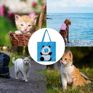 Portable Cat Carrier Bag Pet Sling Breathable & Scratch-Resistant