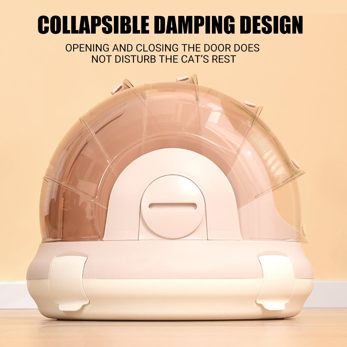 Portable Cat Carrier Space Capsule Large Capacity Aviation Travel Kitty Basket