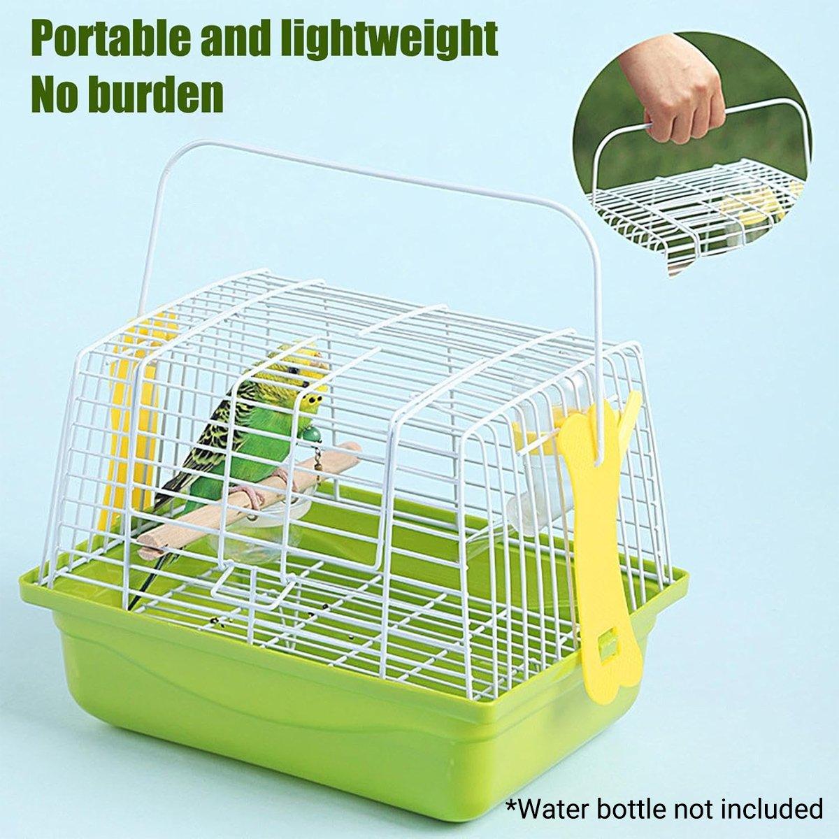 Portable Bird Cage for Small Pets Travel-Friendly & Durable Design