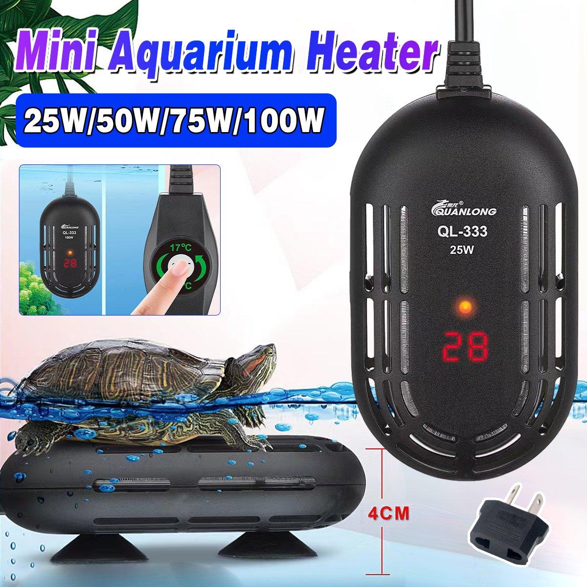 Compact Submersible Aquarium Heater - Precision Temperature Control