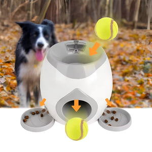 Automatic Ball Roll Out Launcher Interactive Dog Toy