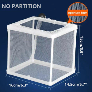 Durable Fish Fry Breeder Box for Aquariums Secure Juvenile Isolation