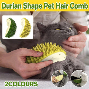 Durian Shape Cat Grooming Comb Tickling & Scratching Tool for Cats & Dogs