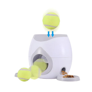 Automatic Ball Roll Out Launcher Interactive Dog Toy