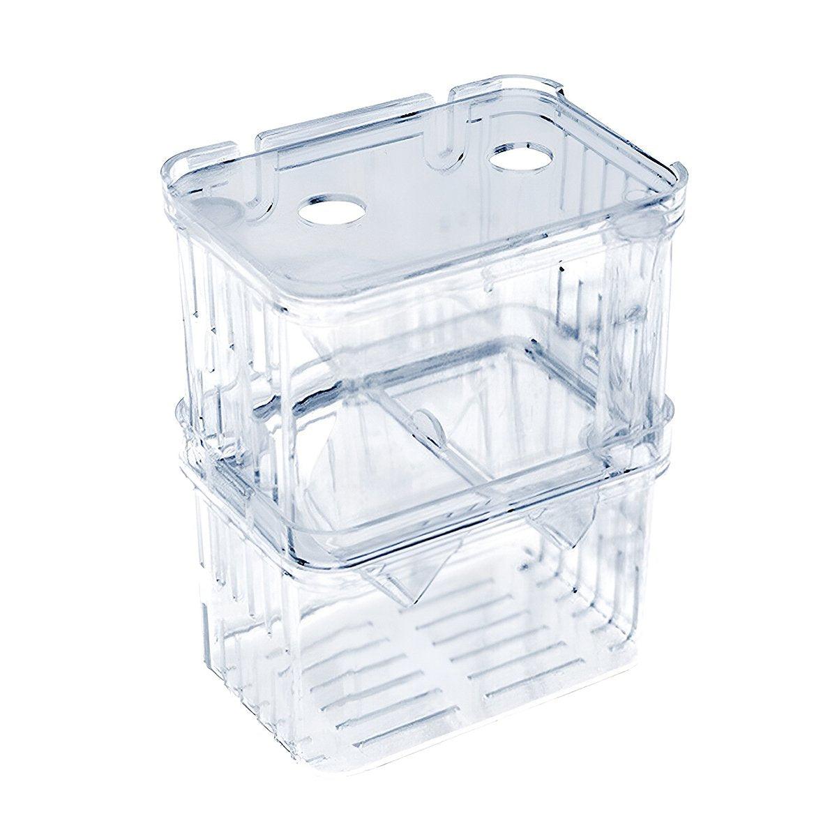 Transparent Guppy Breeding Box for Aquarium Fish Breeding and Isolation