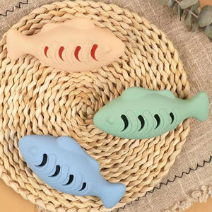 Pet Toy Cat Mint Toy Interactive Fish Leakage Toy Self-relief Feeding Artifact