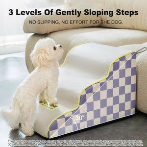 3-Tier Waterproof Pet Stairs