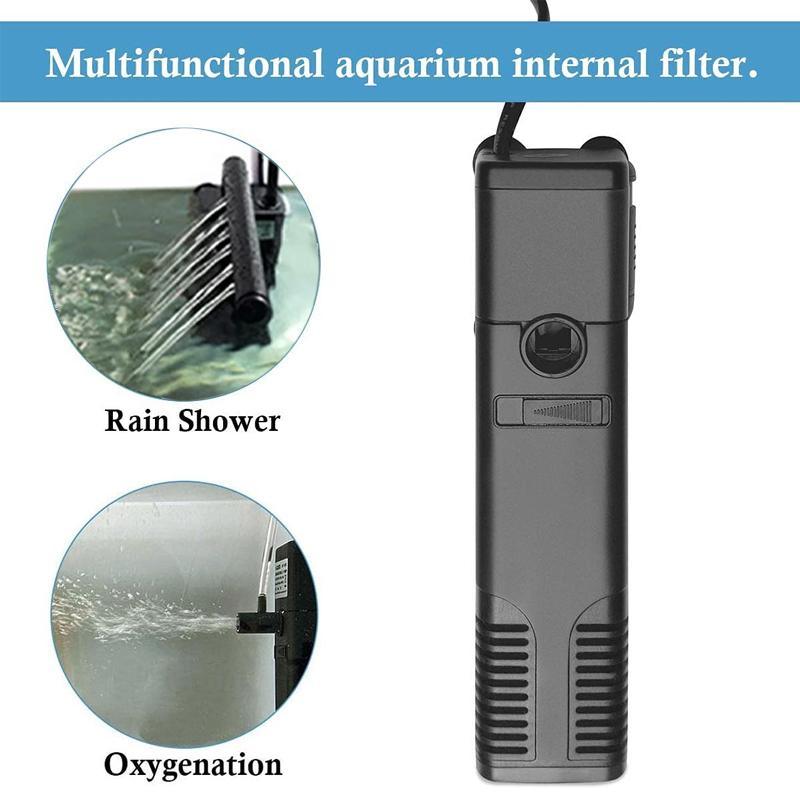 4 in 1 Internal Fish Tank Power Filter Pump 3 Choices