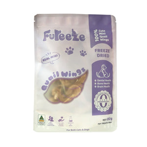 Fureeze Freeze Dried Quail Wings Dog Cat Treats