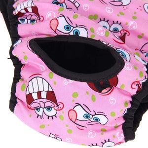 Washable Female Pet Dog Cat Nappy Diaper Physiological Pants Panties Underwear