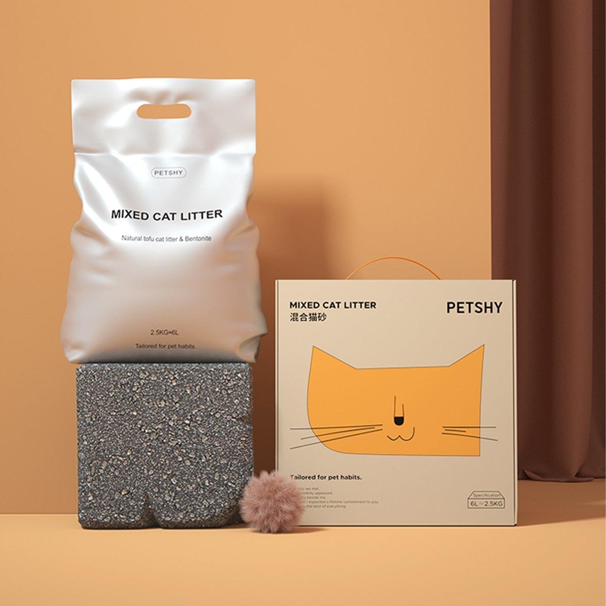 PETSHY High Quality Dust-Free Tofu Cat Litter