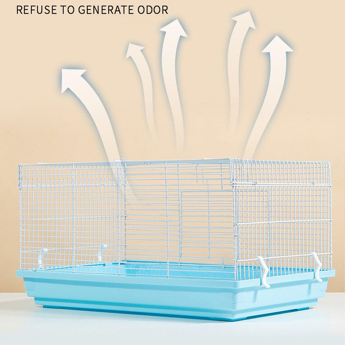 Compact Small Animal Habitat for Rabbits and Pets Durable and Easy to Clean