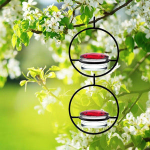 Metal Hummingbird Feeder Simple Design Durable Outdoor Garden Bird Water Feeder