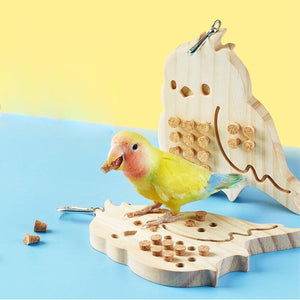 Parrot Toy Nibbling Relief Anti-Depression Puzzle Supplies for Bird Chewing Fun