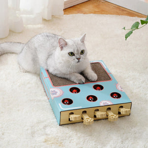 Multifunctional Interactive Cat Toys Corrugated Scratch Board for Cats