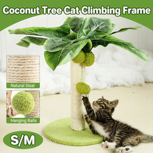 Cat Climbing Frame Coconut Tree Cat Climbing Column Toy