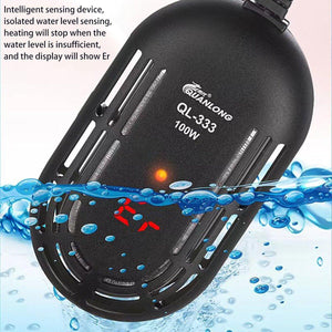 Compact Submersible Aquarium Heater - Precision Temperature Control